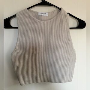 Artizia Babaton Sculpt Knit Racer Tank Top